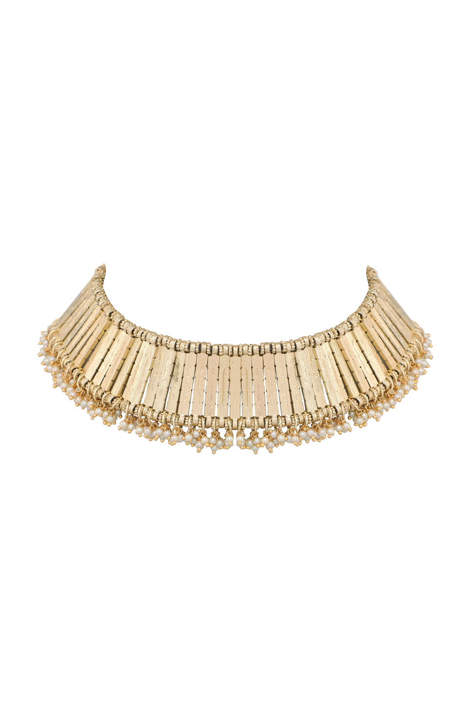 Shahi Pearl Gold Necklace