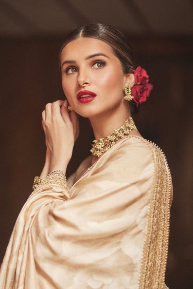 Falak Temple Small Pearl Earring