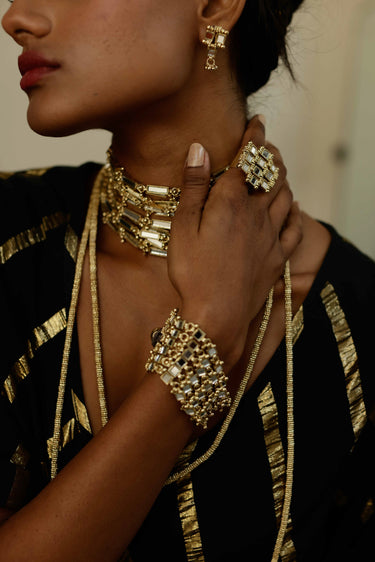 Mirror Gold Ocean Bracelet