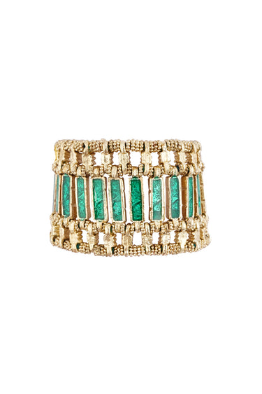 Turquoise Qabeela Falak Reversible Bracelet