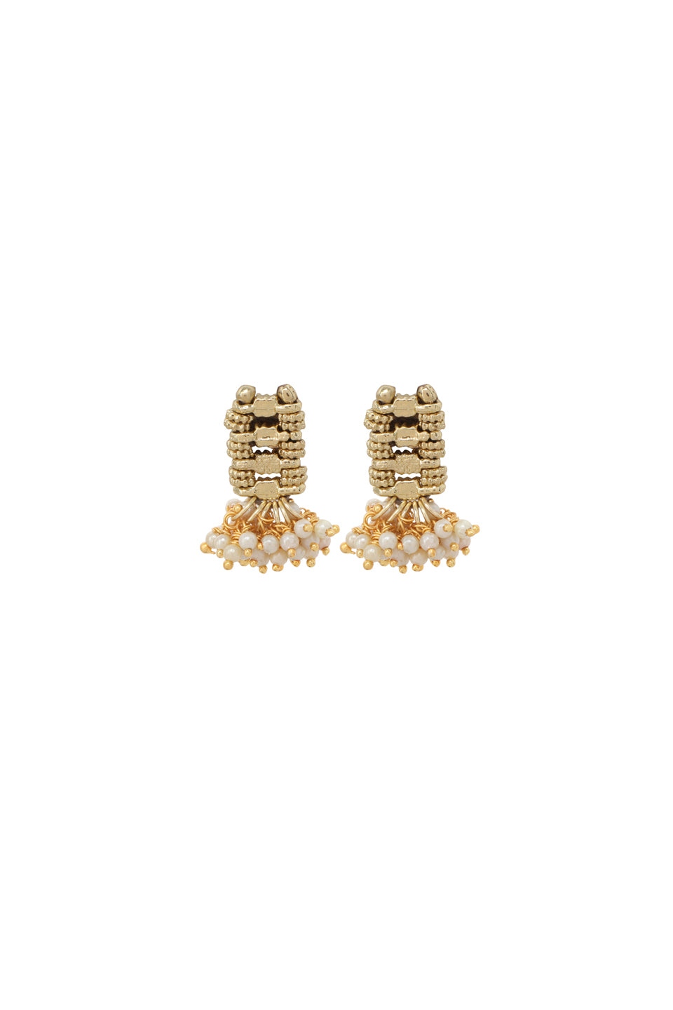 Falak Temple Small Pearl Earring