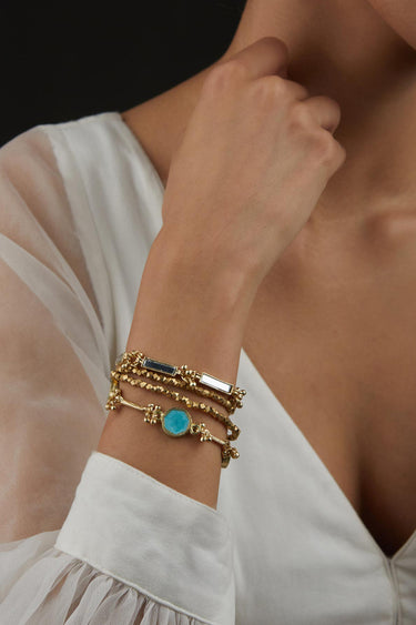 Mirror Enamel Multi Layer Bracelet