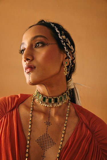 Umbrella Enamel Earrings