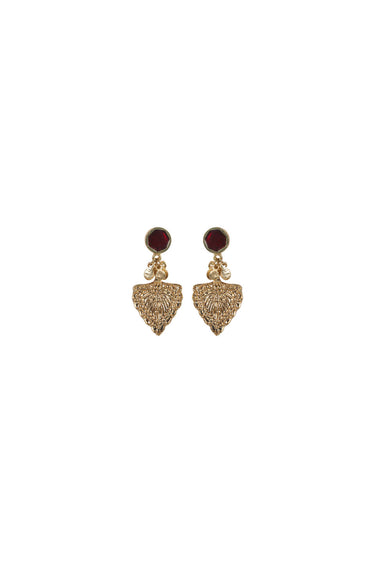 Enamel Baby Paan Earrings