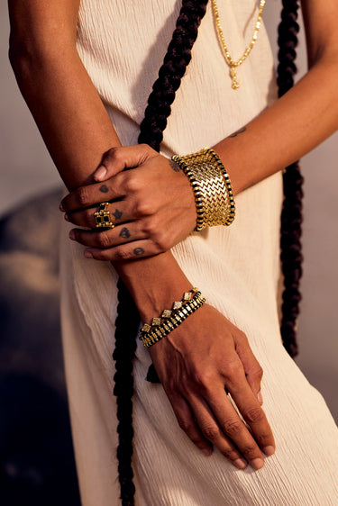 Amisha Enamel Ring