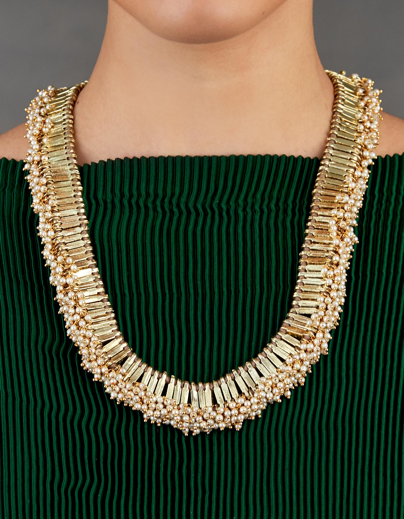 Long Pearl Necklace – Small World Gallery
