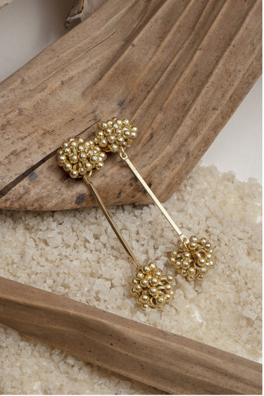 Double Bajra Earrings