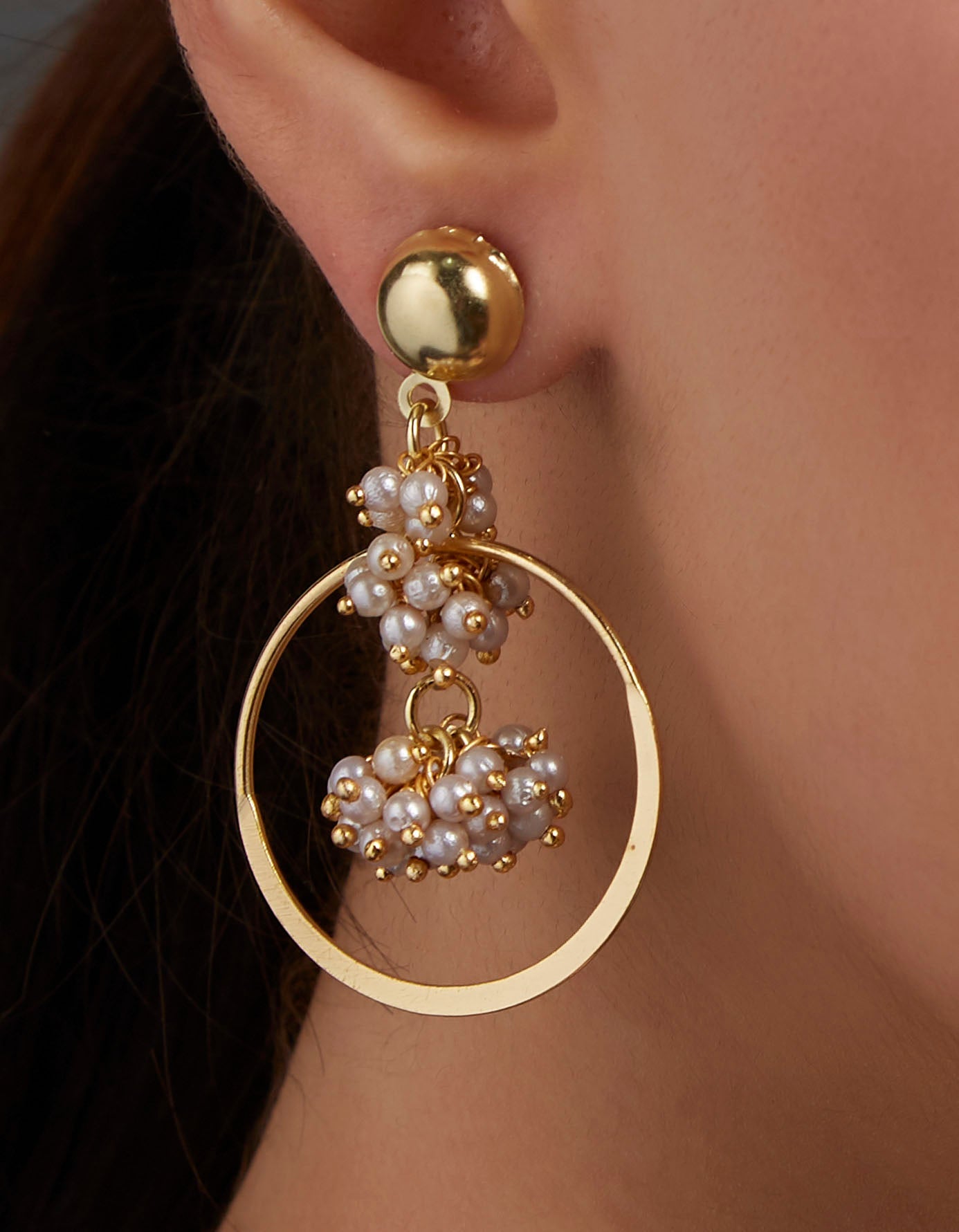 Purnima Pearl Earring