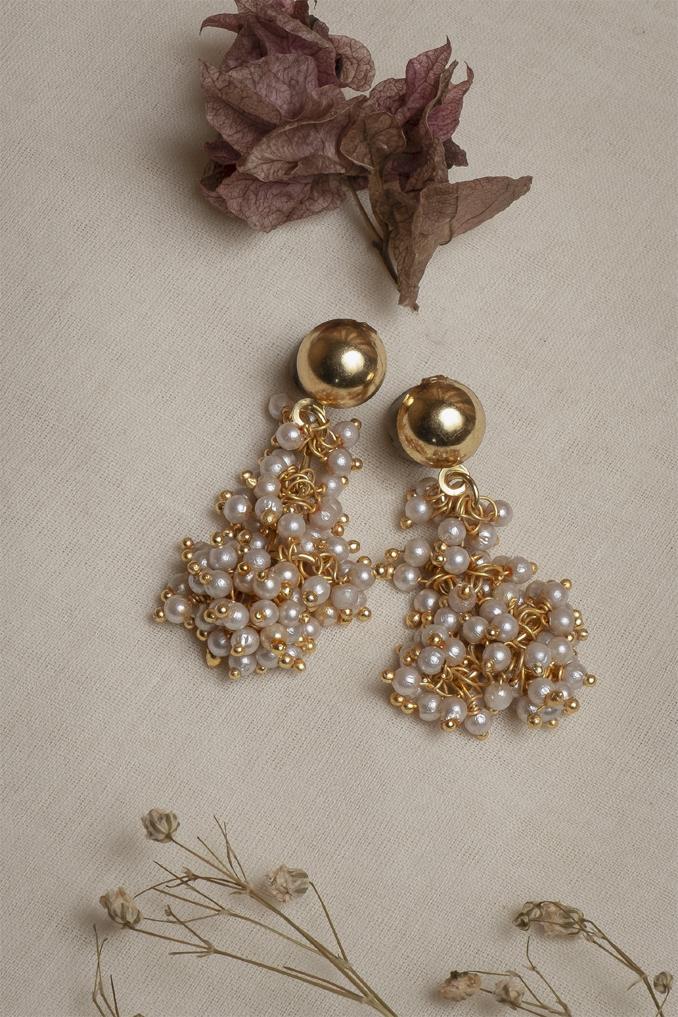 Jhoomer Pearl Earrings